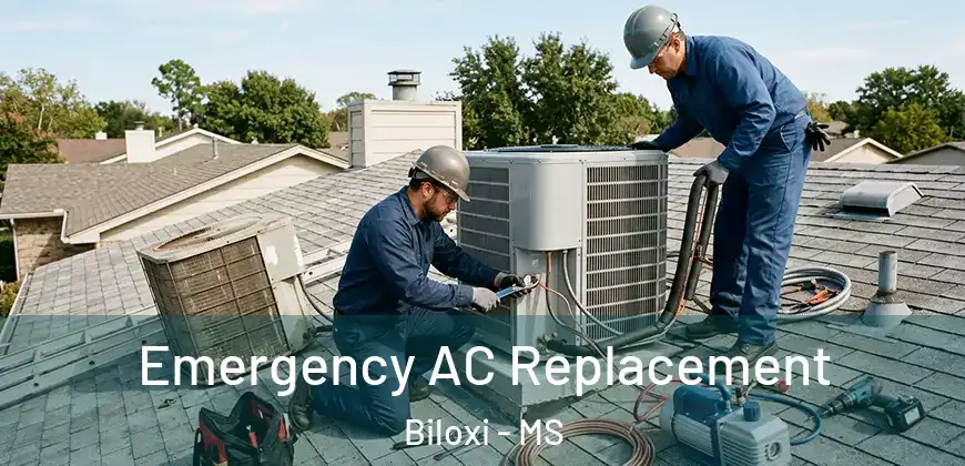 Emergency AC Replacement Biloxi - MS